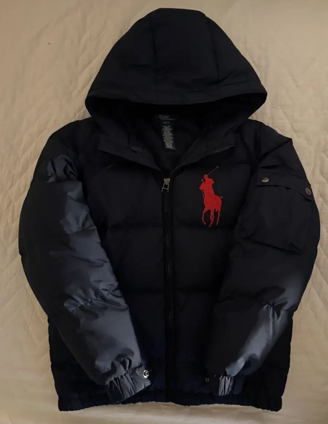 폴로 빅포니패딩 네이비 상품이미지2