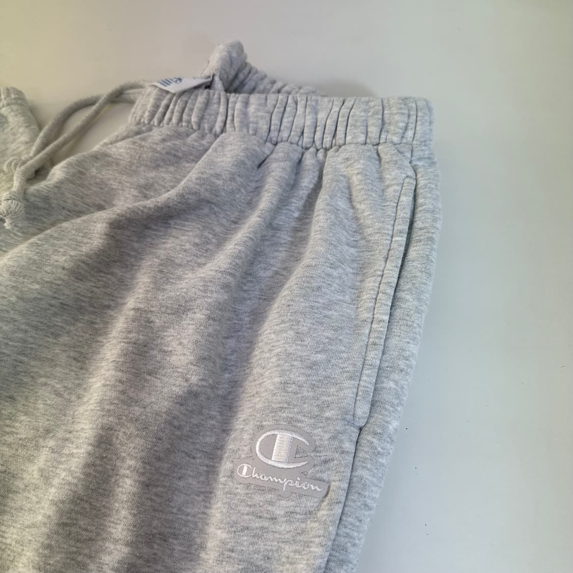 L 챔피온 멜란지그레이 루즈핏 스웻 조거팬츠 상품이미지2