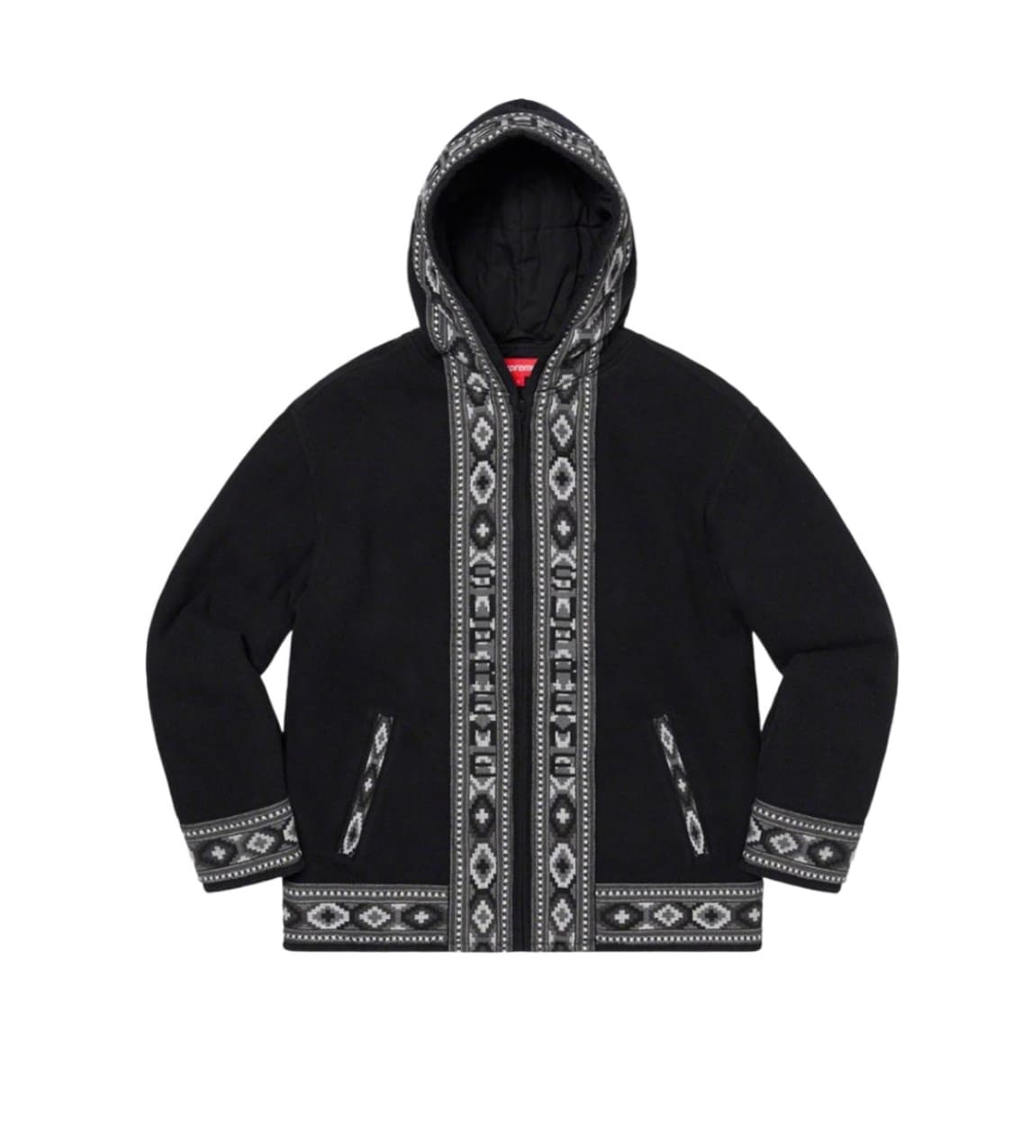 슈프림 Supreme Woven Hooded Jacket Black 상품이미지1
