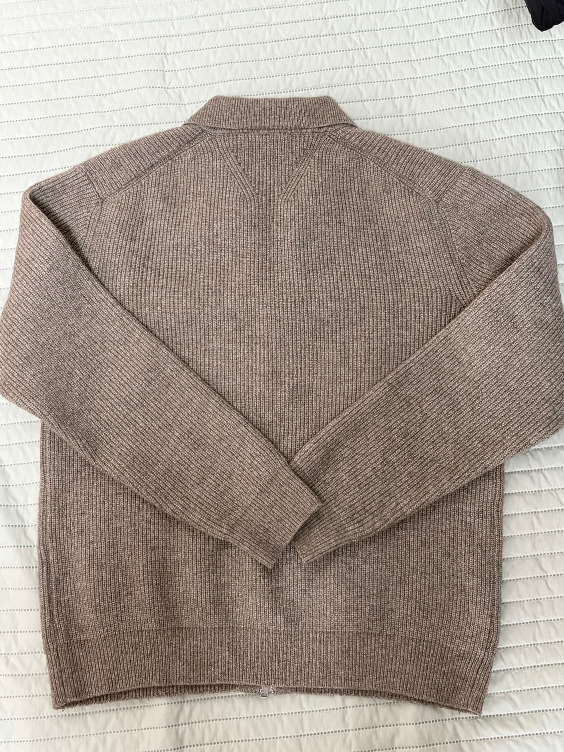 수아레 하찌 카라 투웨이 집업 니트 L 상품이미지4