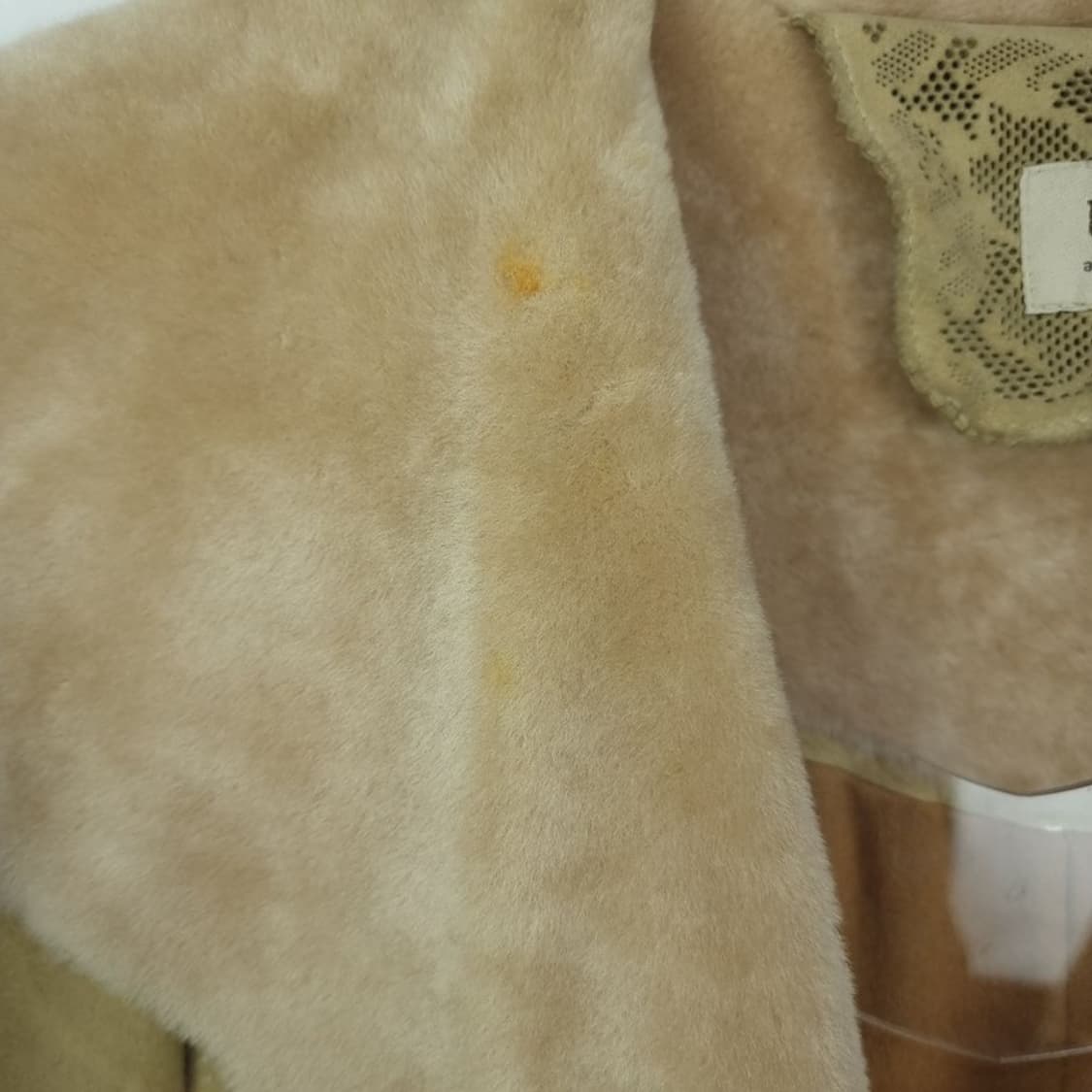 [어그] 리얼 쉽스킨 양가죽 양모 무스탕 더플 롱 코트 M17729 상품이미지8