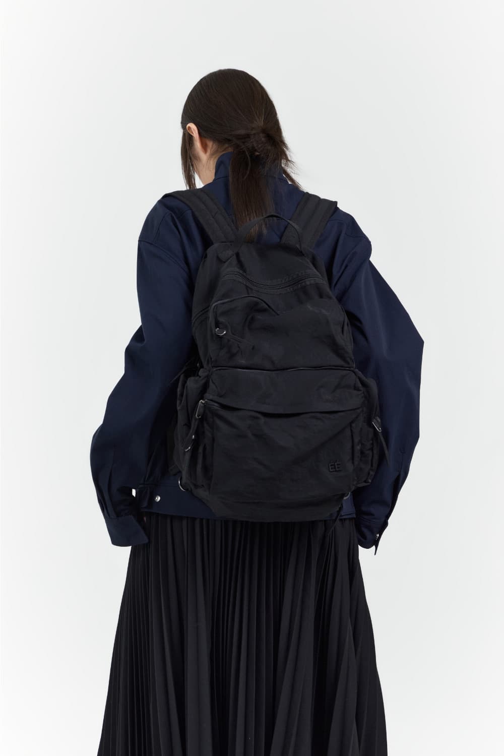 EE POCKET BACKPACK (MEDIUM) BLACK 상품이미지5