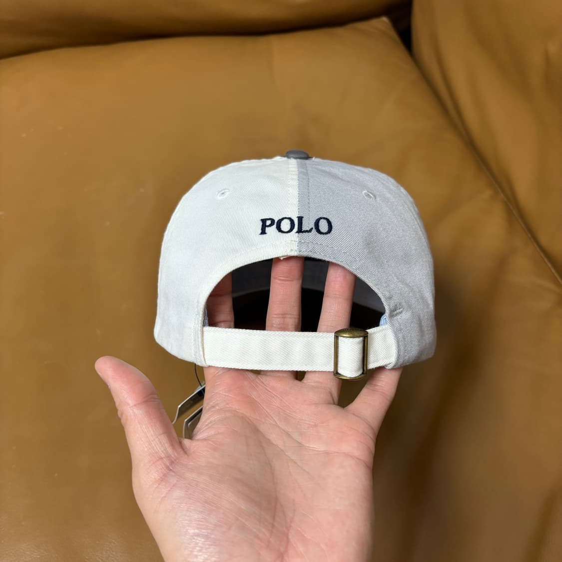 폴로 빔즈 볼캡 모자 6패널 트리플 포니 상품이미지7