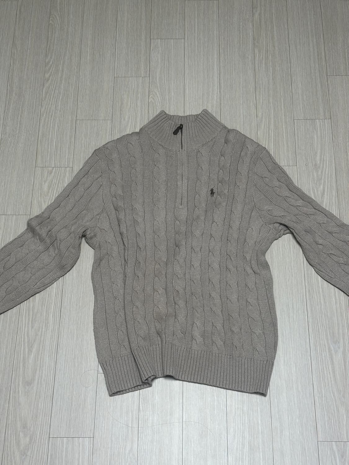 폴로 케이블 니트 상품이미지2