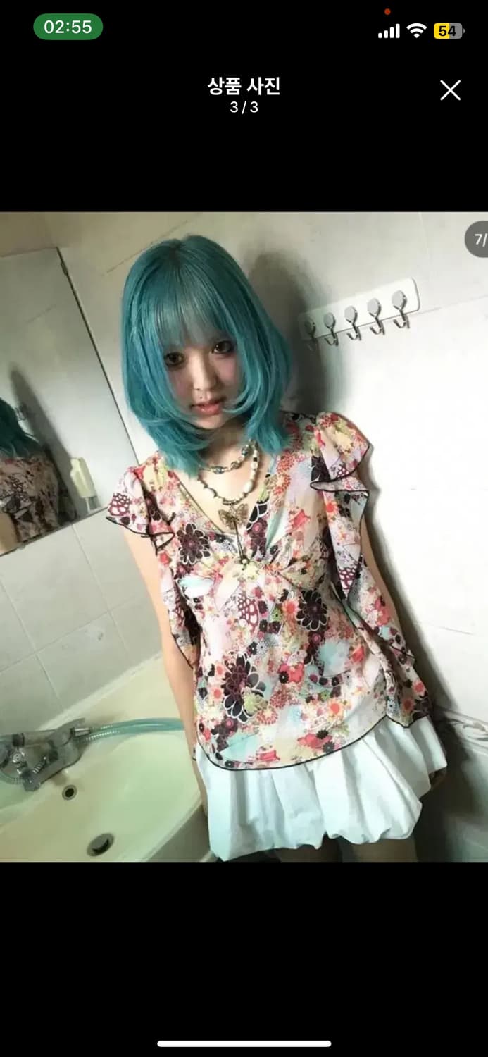 lovecannedfruit 오리엔탈 블라우스 파우닝133큐빈티지 상품이미지3