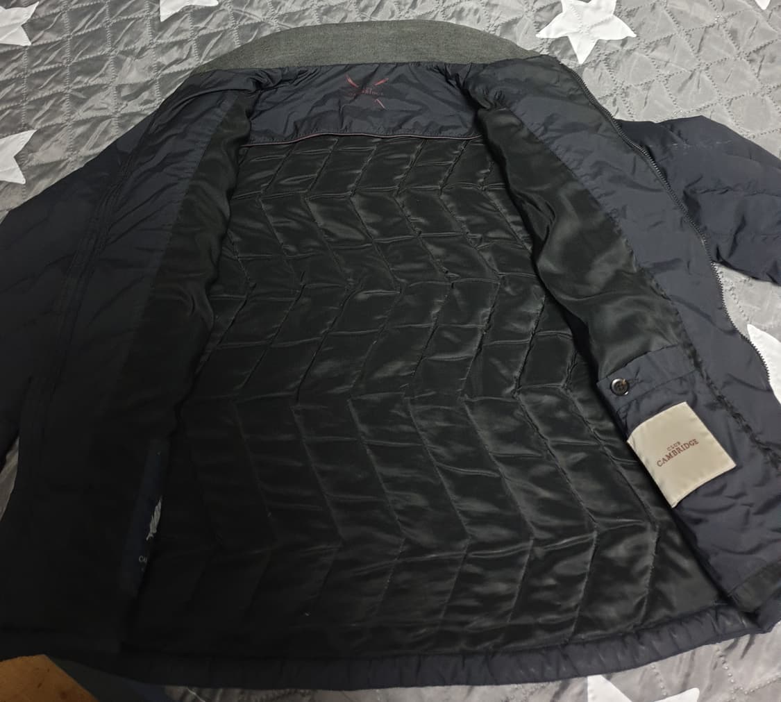 코오롱 클럽 캠브리지 구스다운 경량패딩 블랙 (100) 상품이미지3