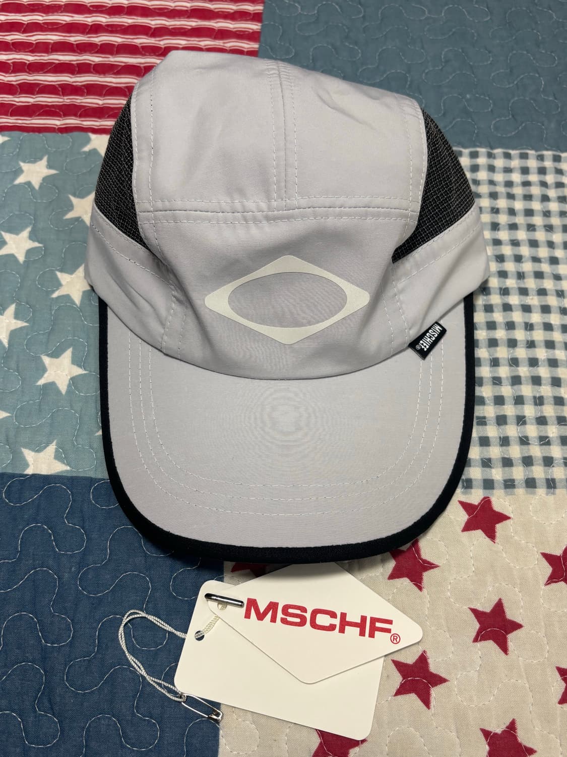 미스치프 롬버스 러닝캡 라이트 그레이 상품이미지1