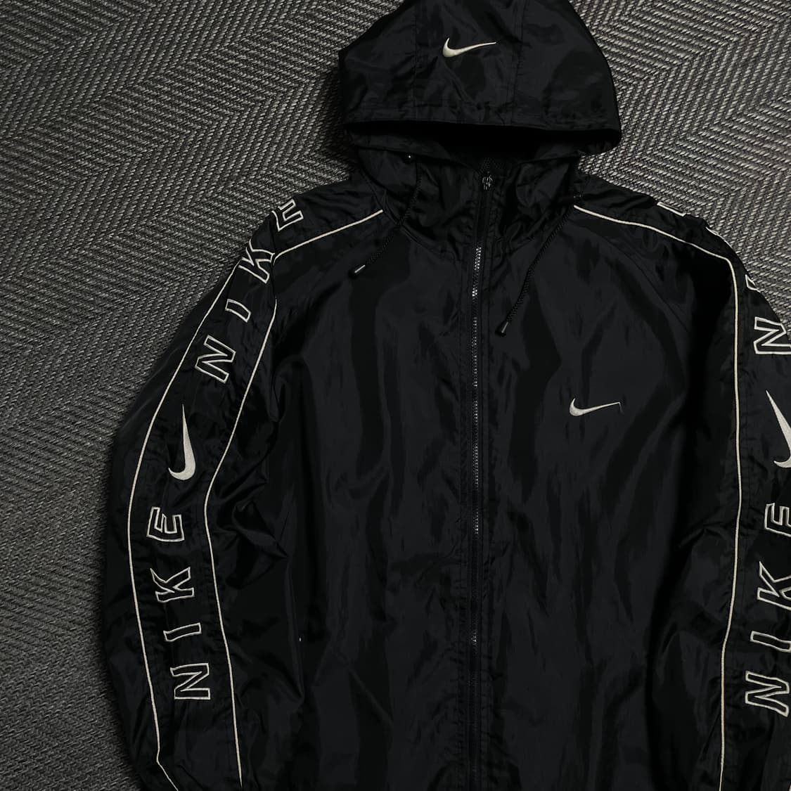 00s 나이키 올드스쿨 빅스우시 멀티로고 후디 바람막이y 5099 상품이미지4