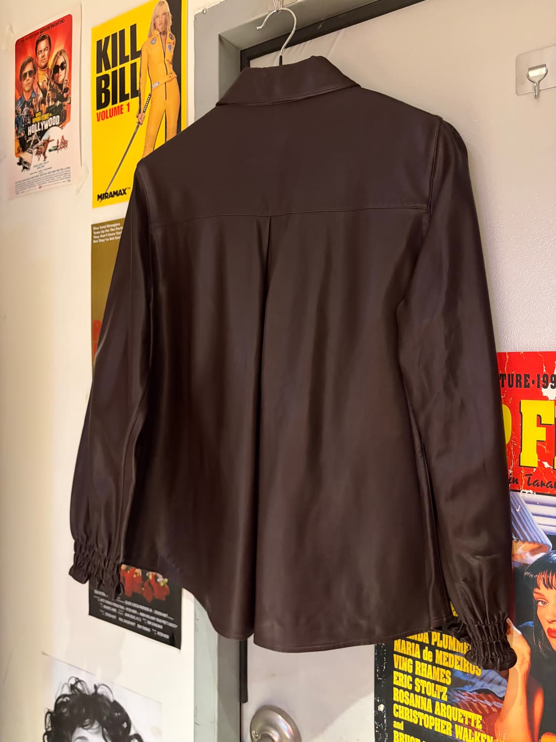 라삐아프 레더 셔츠자켓 상품이미지5