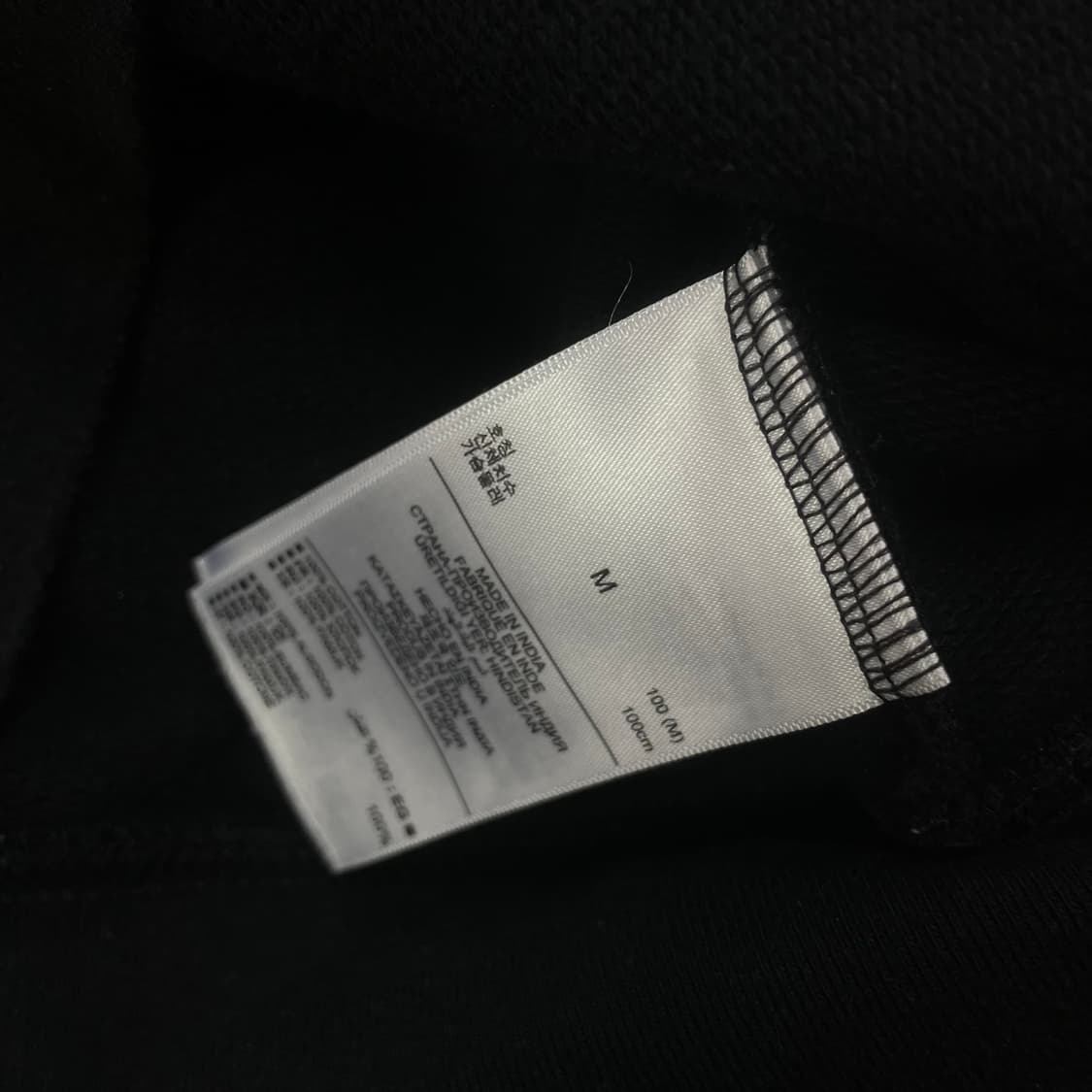 갭 Gap 스펠 로고 후드집업 블랙 상품이미지4