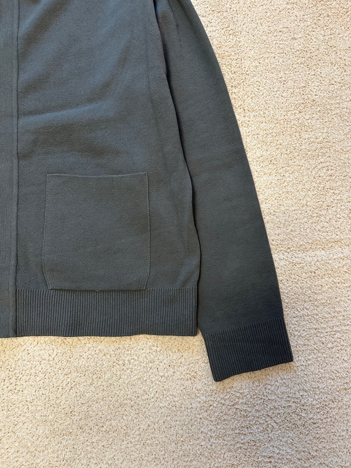 언어팩티드 포켓  카라가디건 L 상품이미지3