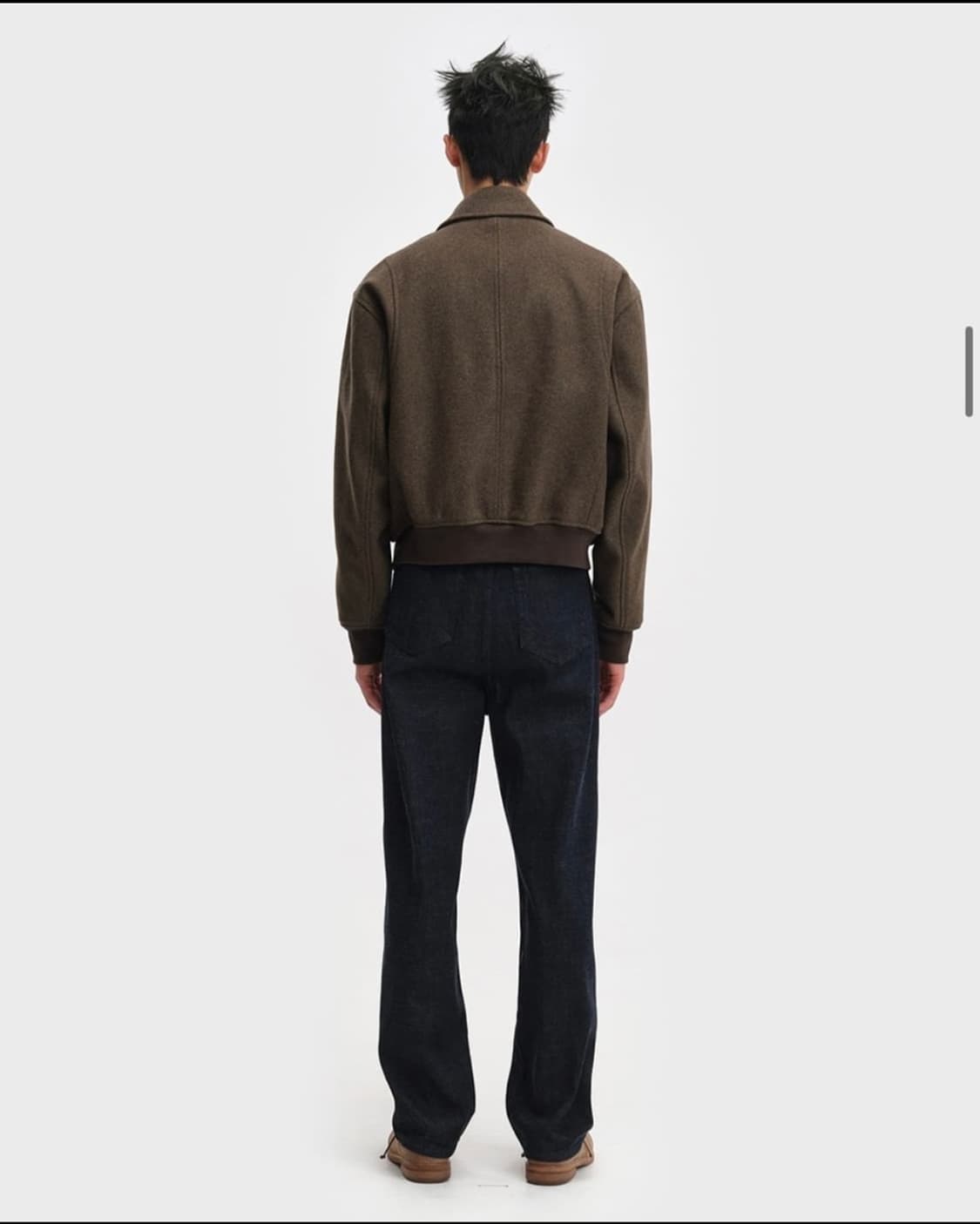 벨리에 시티트립 블루종 자켓 브라운 상품이미지2