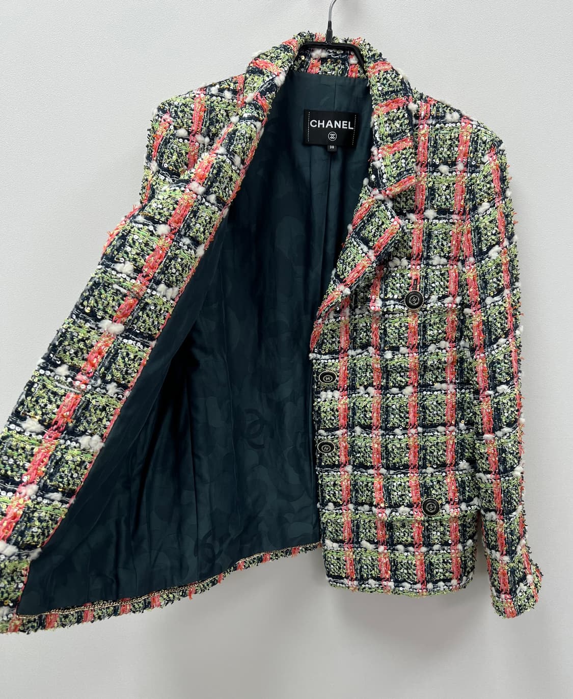 샤넬 트위드 자켓(정품) 상품이미지4