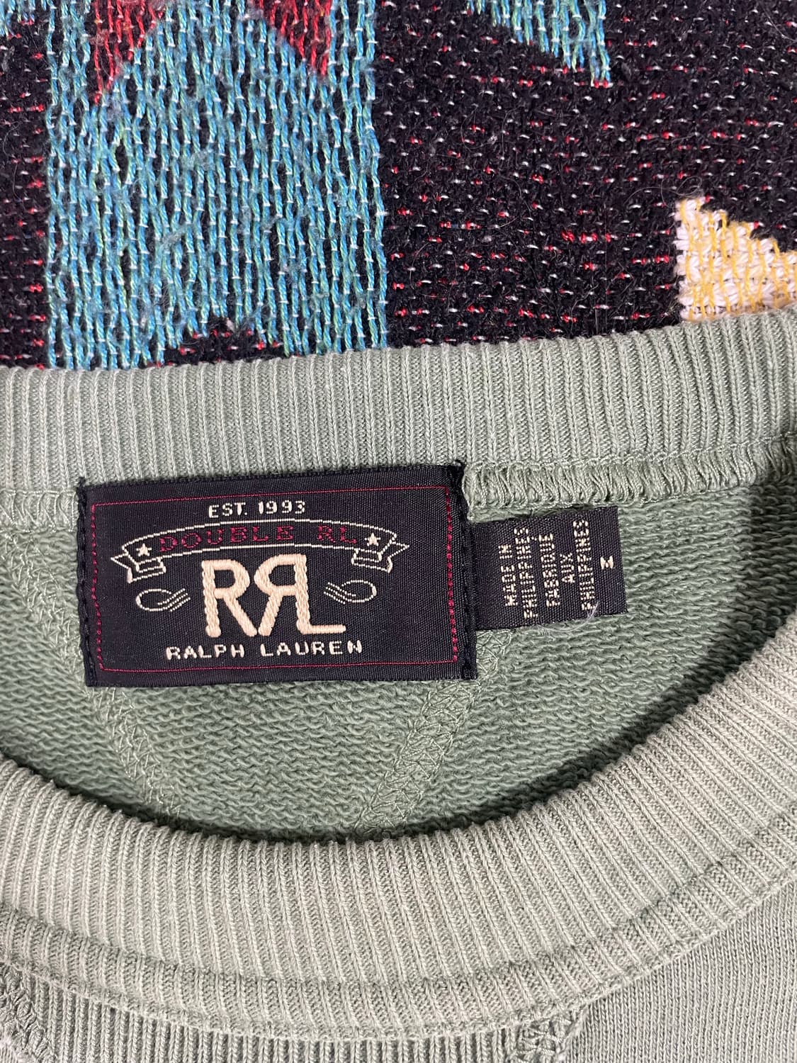 RRL 그린 스웻셔츠(M) 상품이미지3