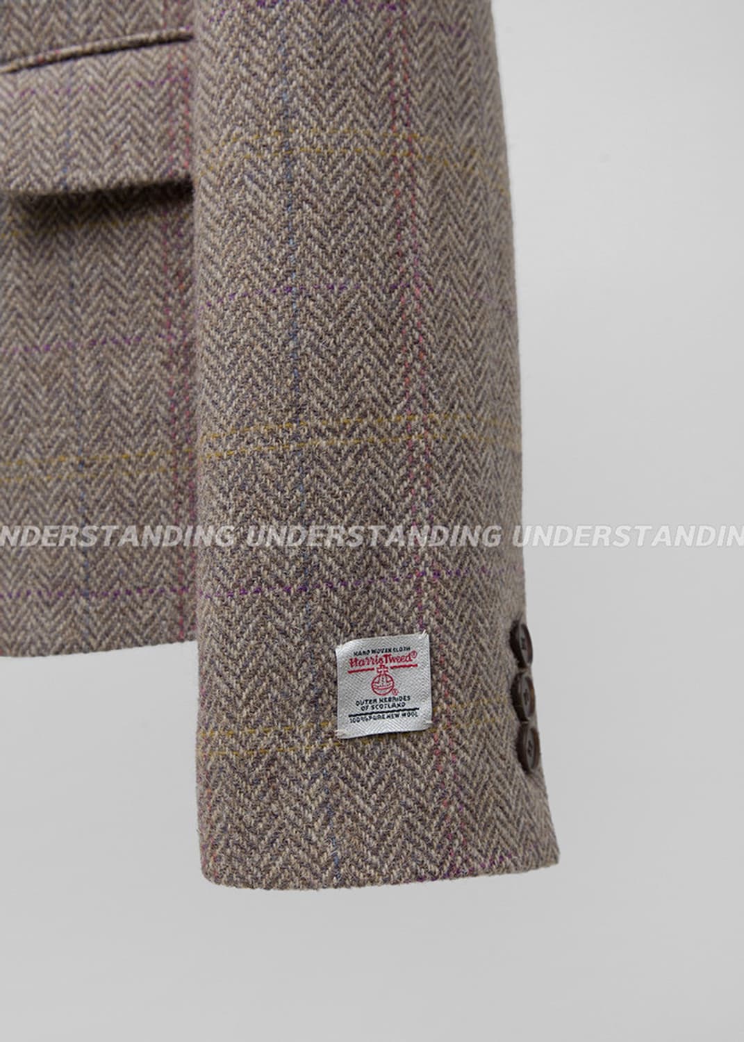 언더스탠딩 해리스트위드 울 자켓  상품이미지2