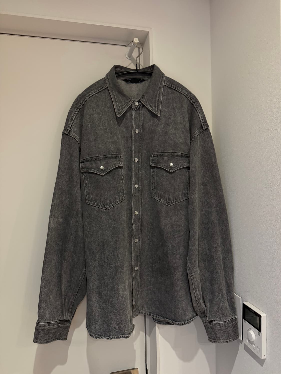 르마드 웨스턴데님 스냅셔츠 3사이즈 상품이미지1