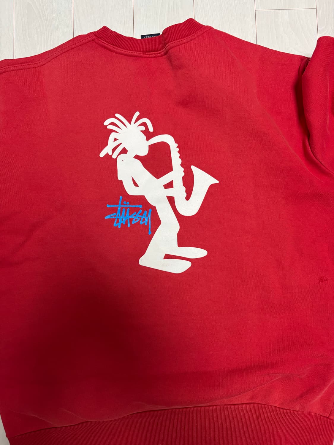 90s 스투시 재즈맨 스웻셔츠 L 상품이미지2