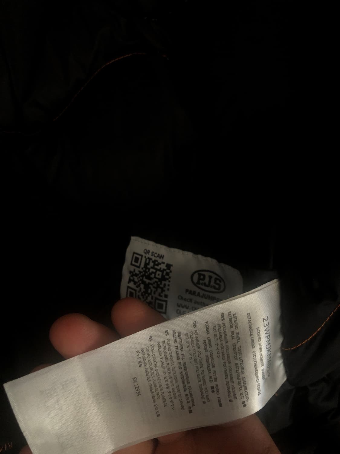 파라점퍼스 고비 23 fw s급 택,여분 마크,단추 보유 상품이미지3