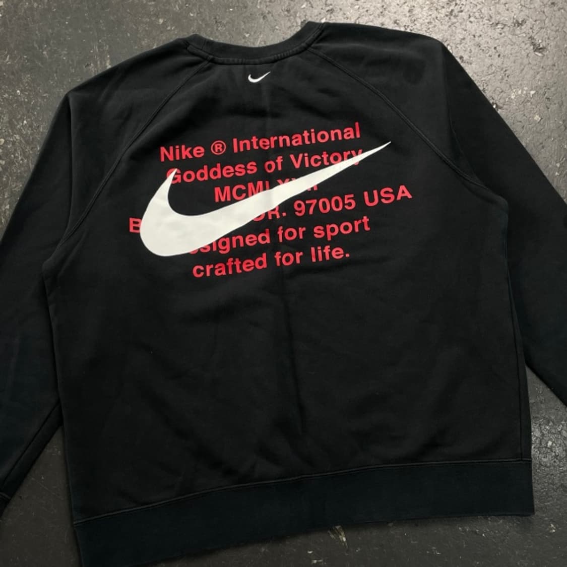 105 나이키 더블 스우시 맨투맨 상품이미지5