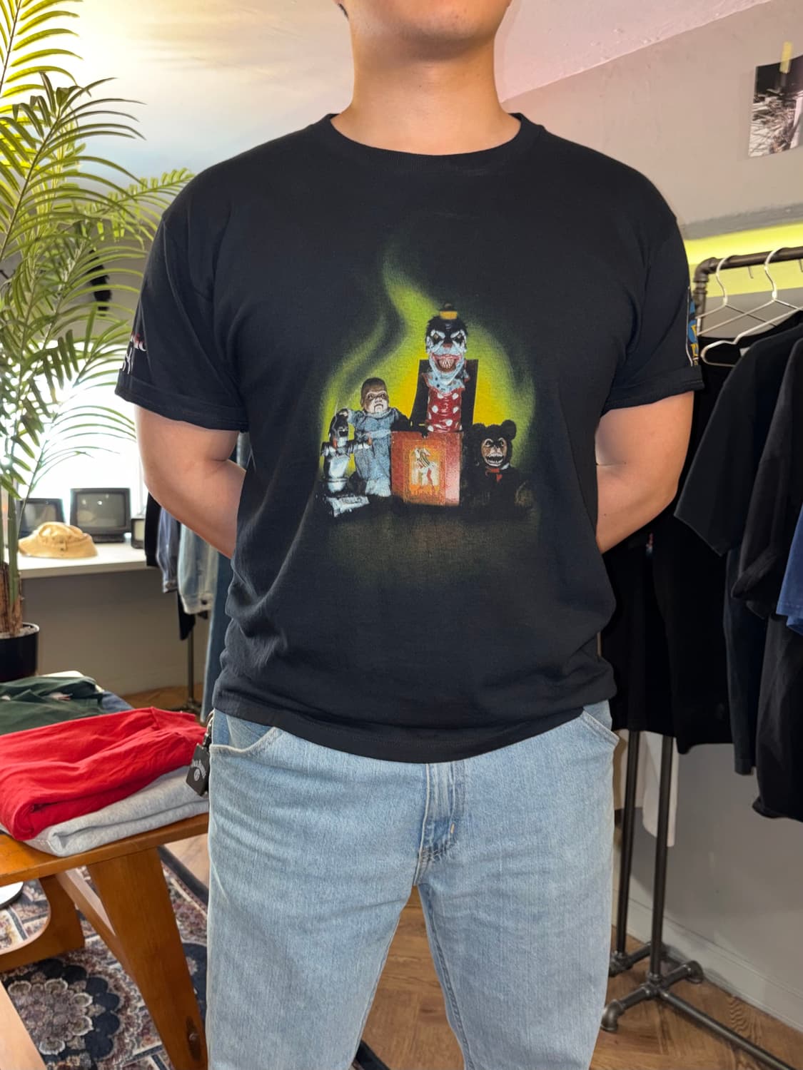 00‘s Demonic Toys movie print promo T-sh 상품이미지1