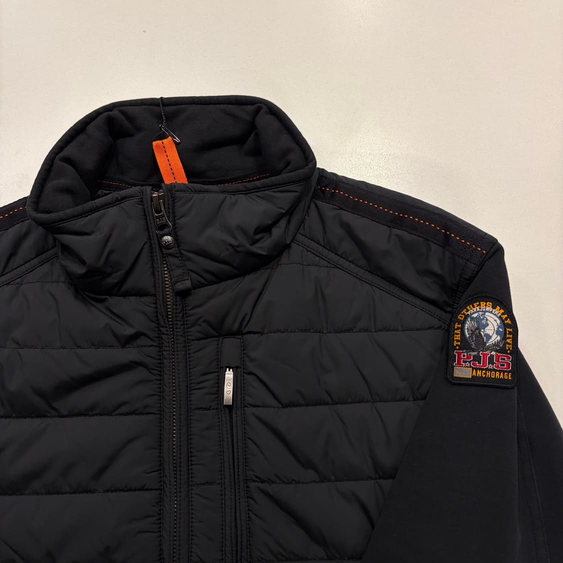 [M] 파라점퍼스 퀄팅 경량 블랙 패딩 점퍼 B962 상품이미지3