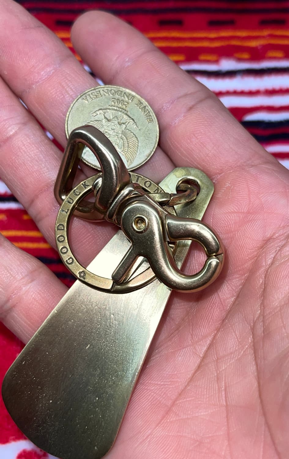 브라스 구두주걱키링세트 (세트구성) 상품이미지4