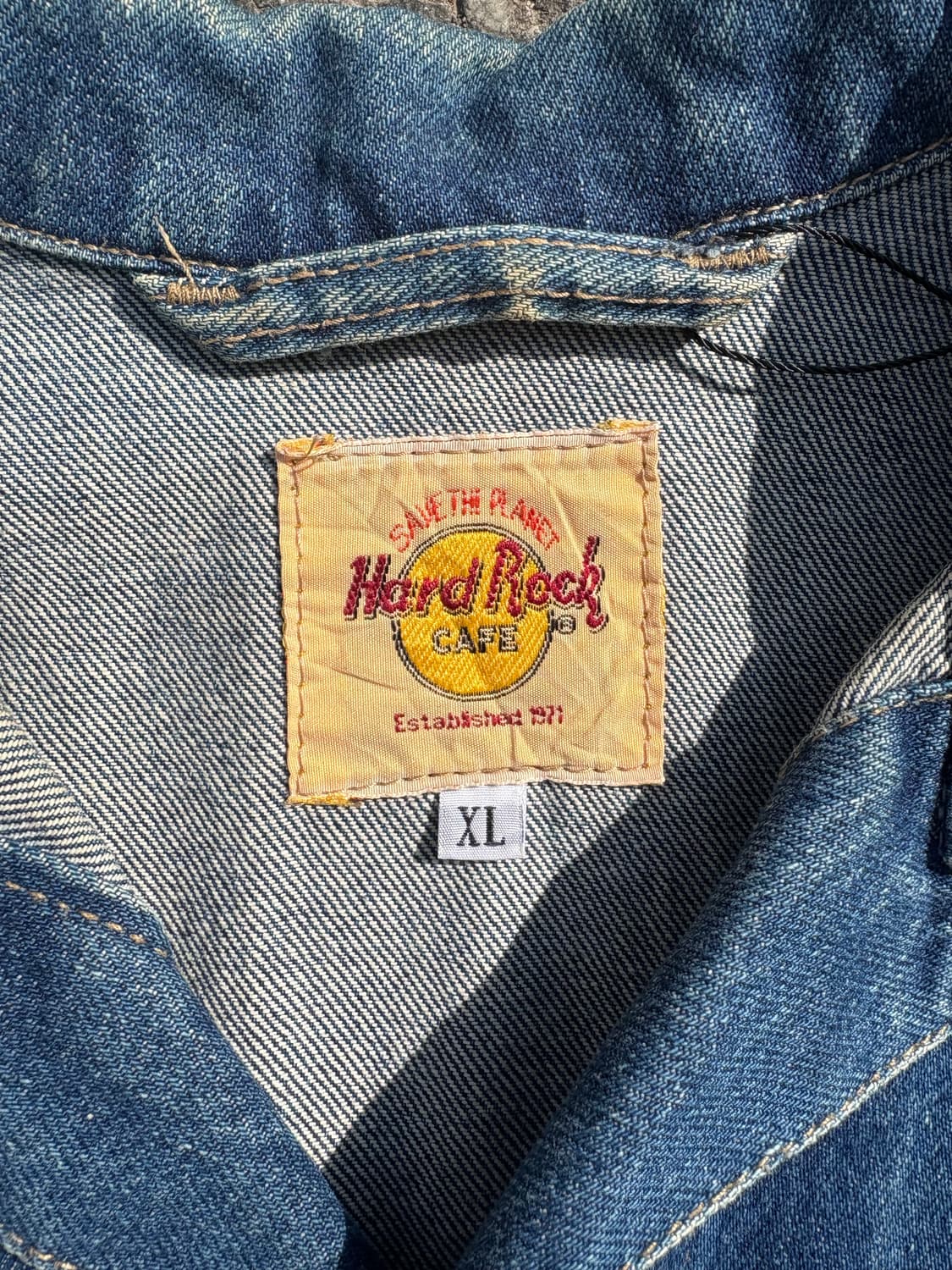 하드락카페 트러커 데님자켓 B207 상품이미지3