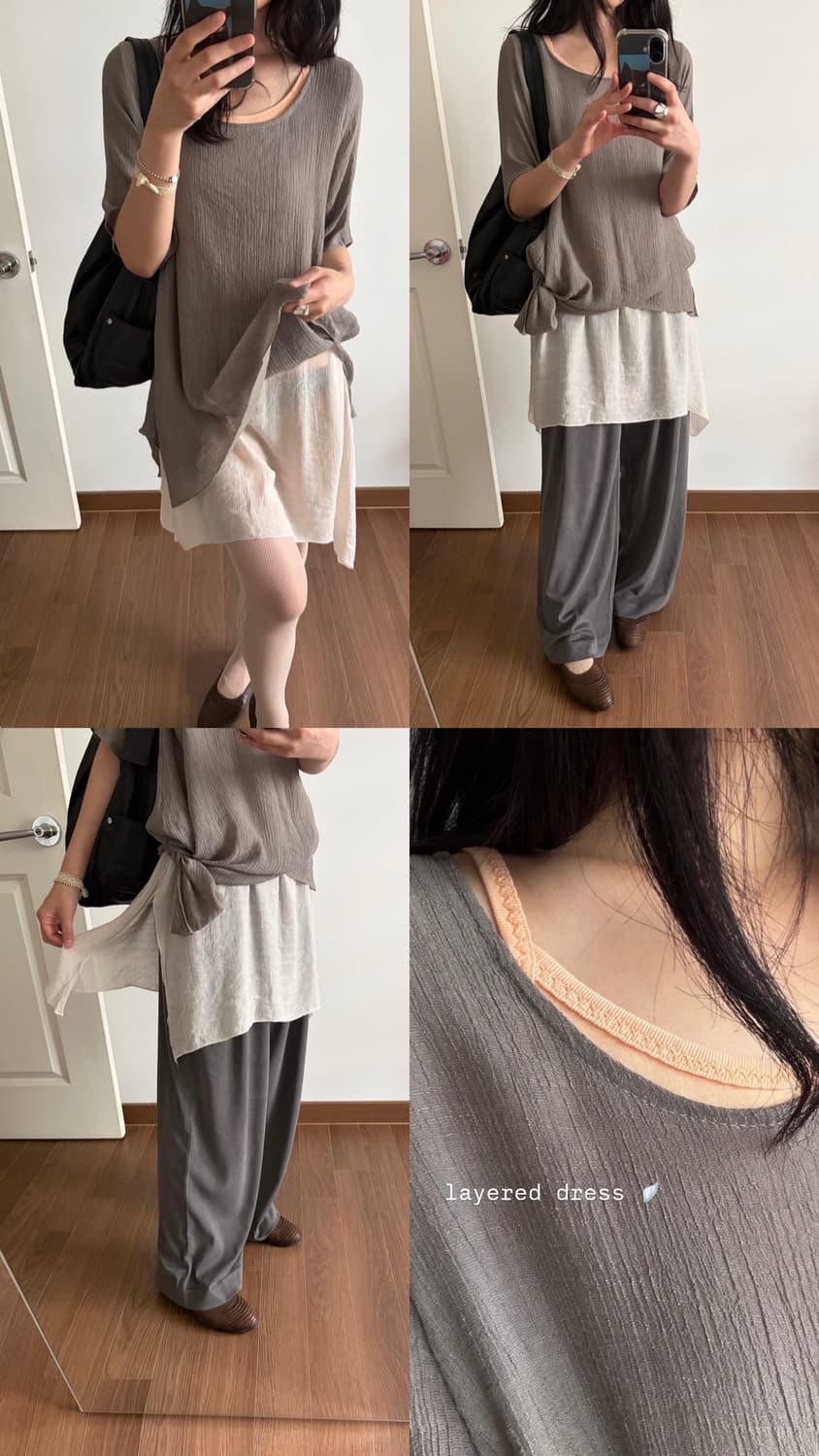 layered dress 상품이미지2