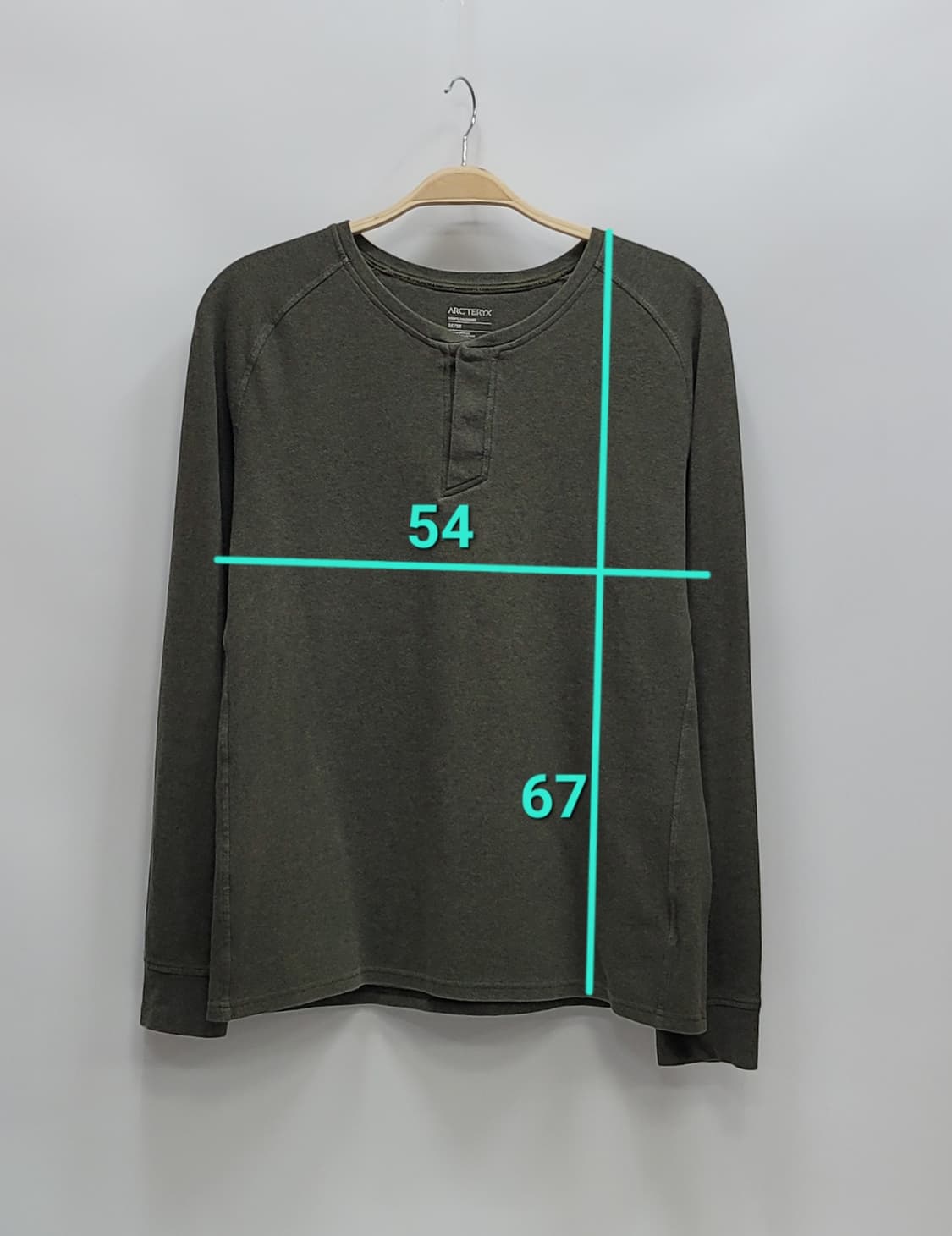 ARCTERYX 20SS 아크테릭스 시러스 LS 헨리넥 티셔츠 / 남 M 상품이미지10