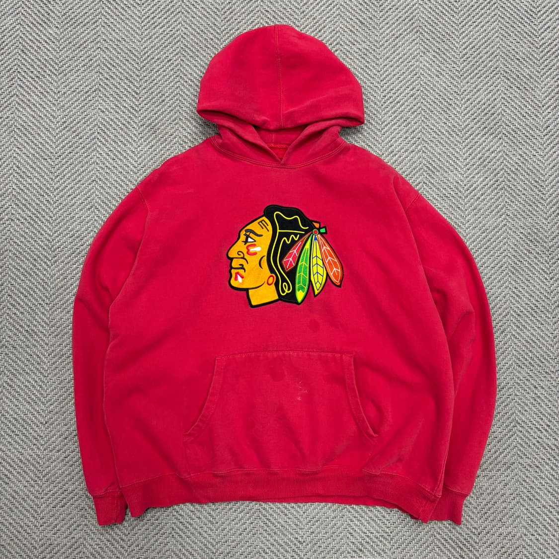  NHL 자수 그래픽 후드 v1471 상품이미지1