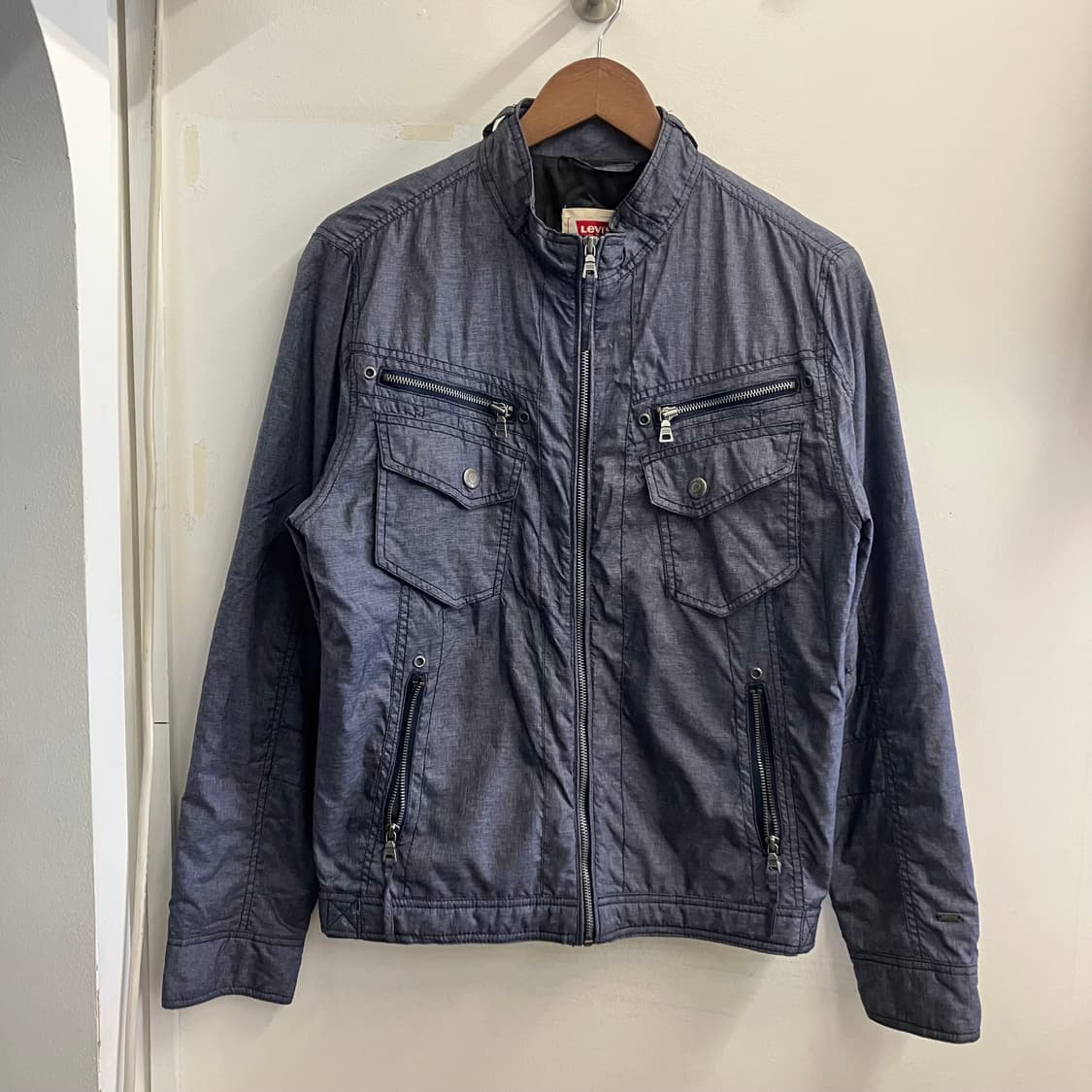 N135 리바이스 바이커 자켓 상품이미지1