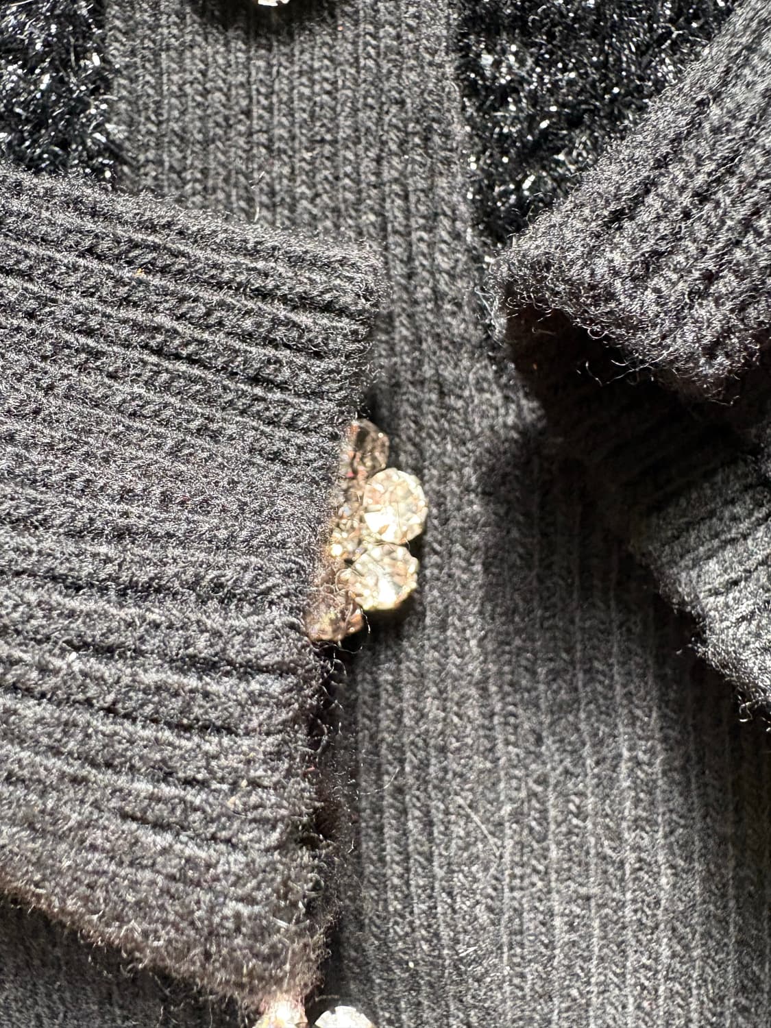 가니 스파클 크롭가디건 상품이미지3