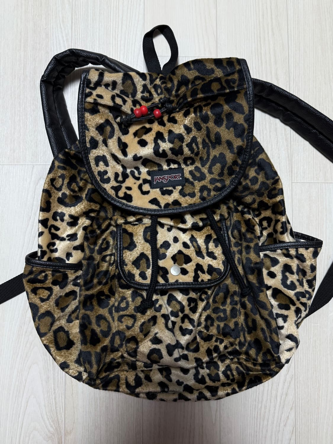잔스포츠 호피 백팩 레오파드 상품이미지1