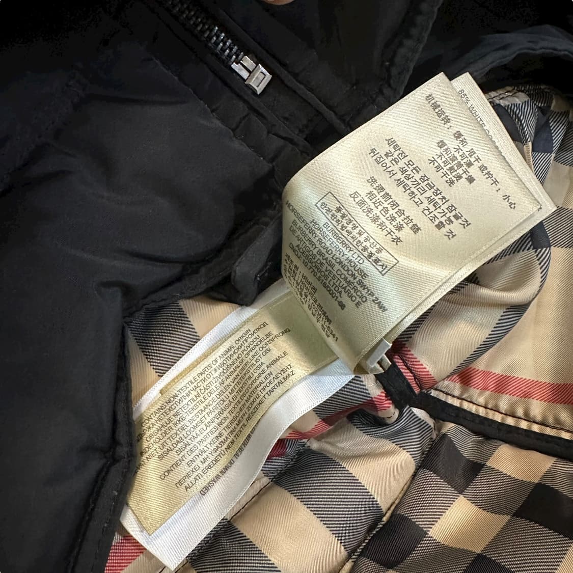 버버리 경량 패딩 조끼 상품이미지7