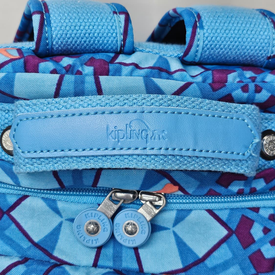 거의 미사용 깨끗한 키플링 백팩 블루 상품이미지3
