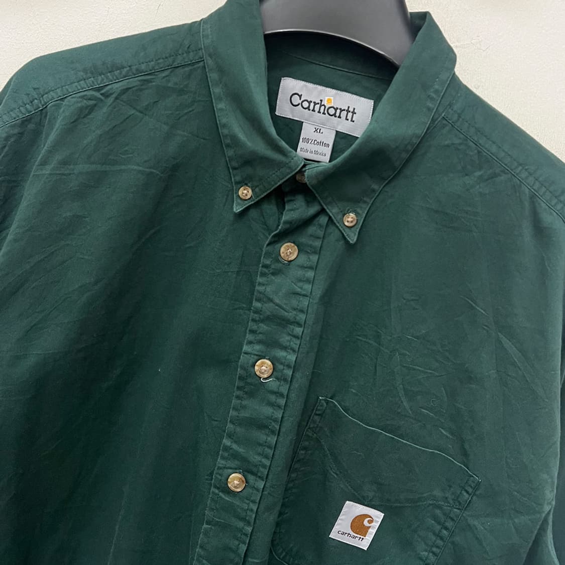 칼하트 리메이크 그린 긴팔 셔츠 남방 XL 상품이미지3
