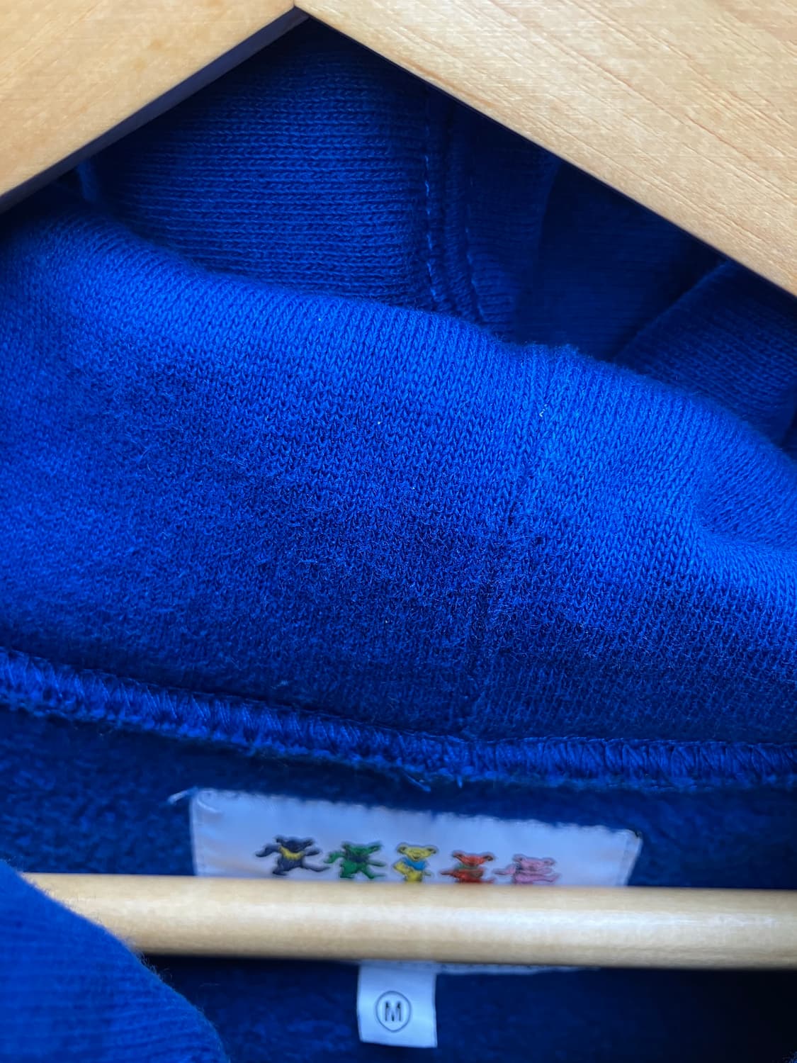 디스이즈네버댓 x 그레이트풀데드 후드 블루 L 상품이미지3