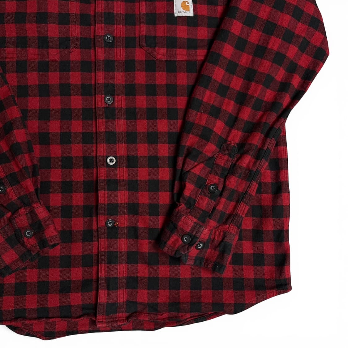 칼하트 레드 체크셔츠 상품이미지4
