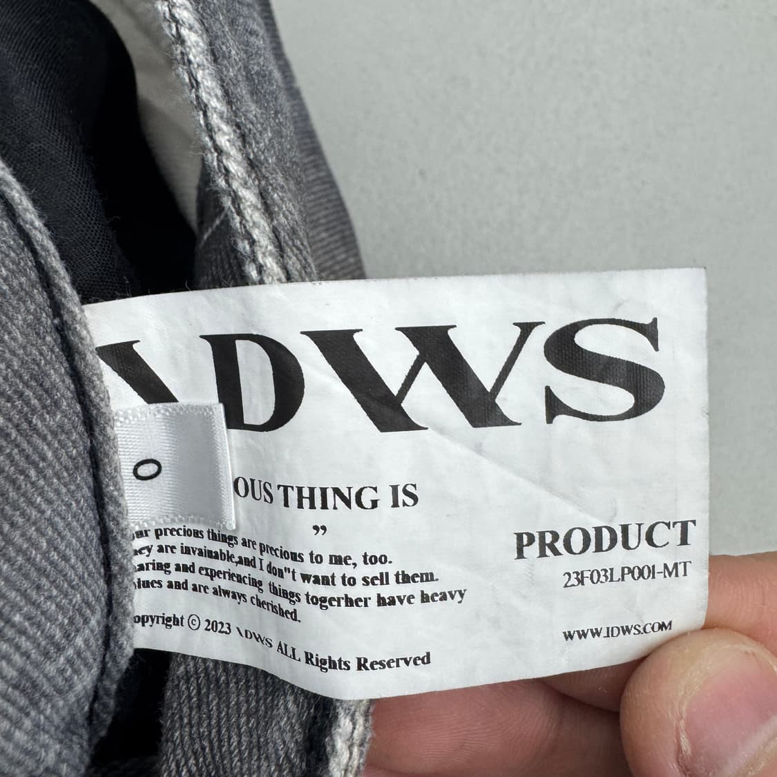 IDWS 아이돈워너셀 카모플라쥬 와이드 카고팬츠 상품이미지8