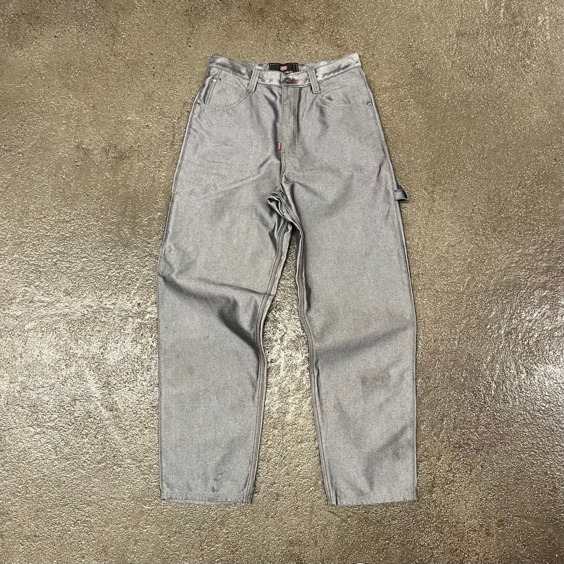 90s 에코 올드스쿨 실버 데님 팬츠 (30“) 상품이미지5