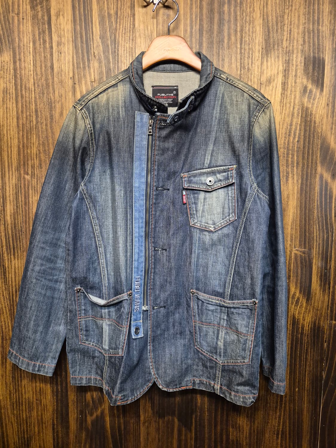 FUBU DETAIL DENIM JACKET  상품이미지2