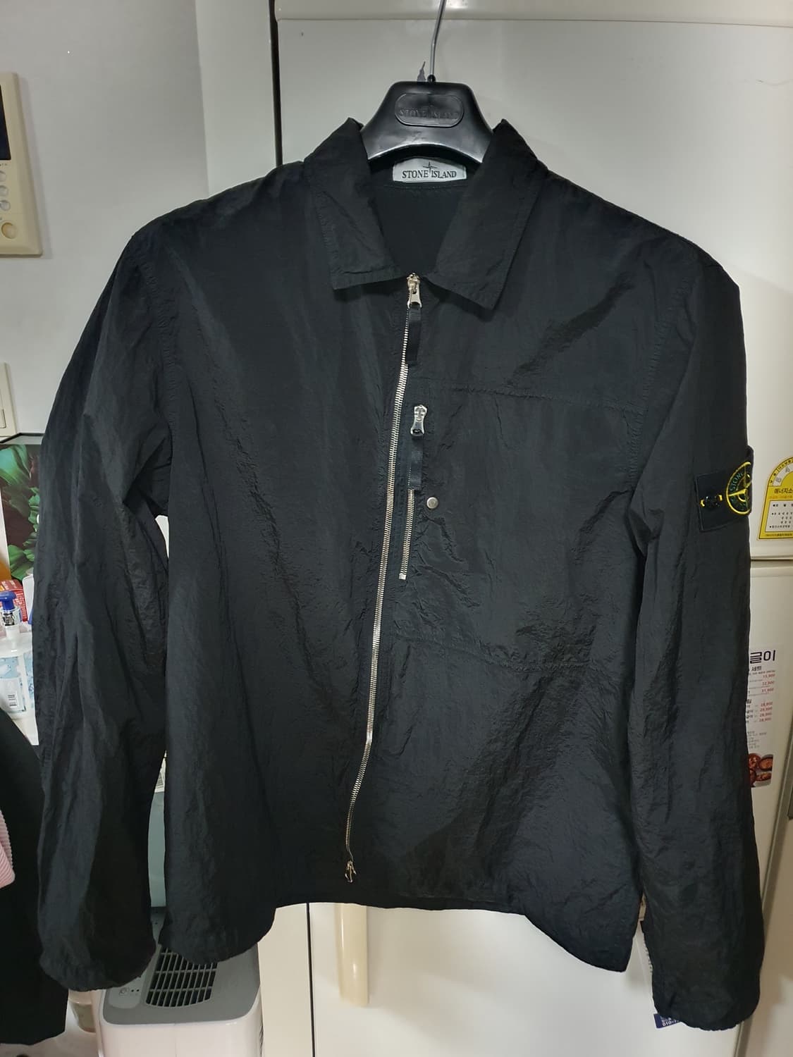 스톤아일랜드25년 나일론메탈 오버셔츠XL 상품이미지1