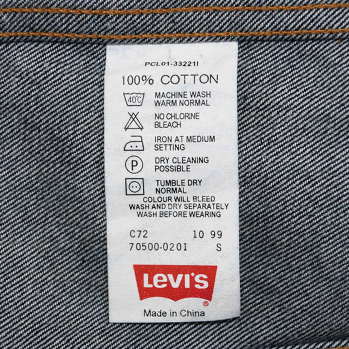 Levis 70500 데님트러커자켓 상품이미지7