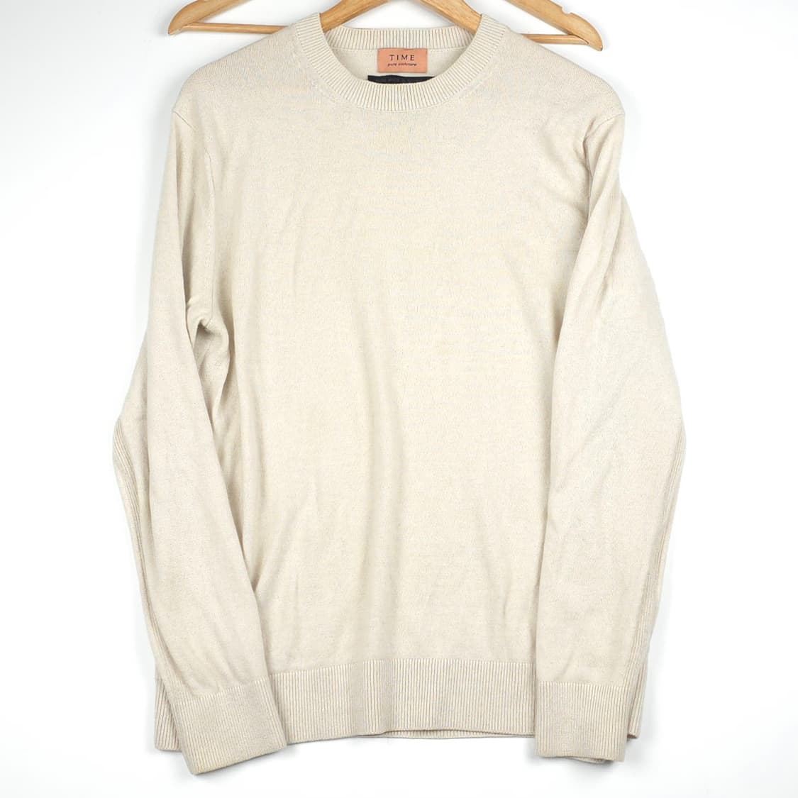 [100] 타임 캐시미어100 라운드넥 니트 상품이미지1