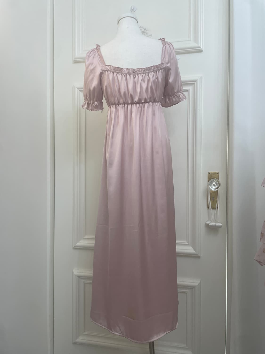 pink lavender satin beautiful opc 상품이미지3