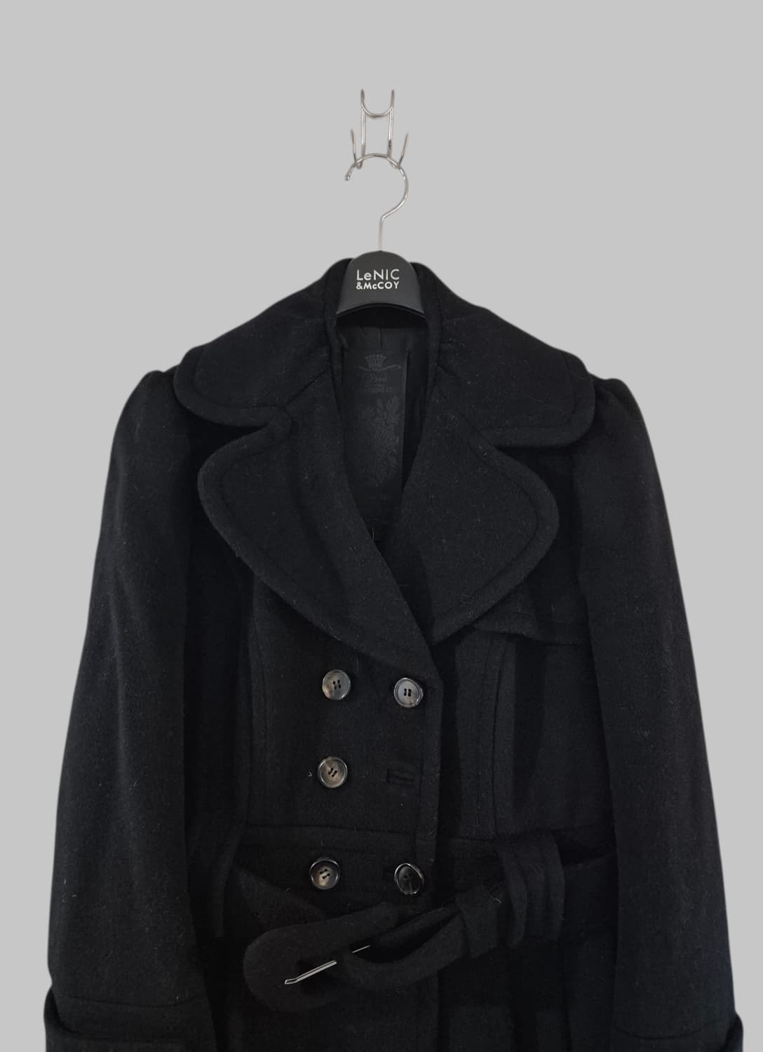 오즈세컨 여자 울 원피스 코트 상품이미지2