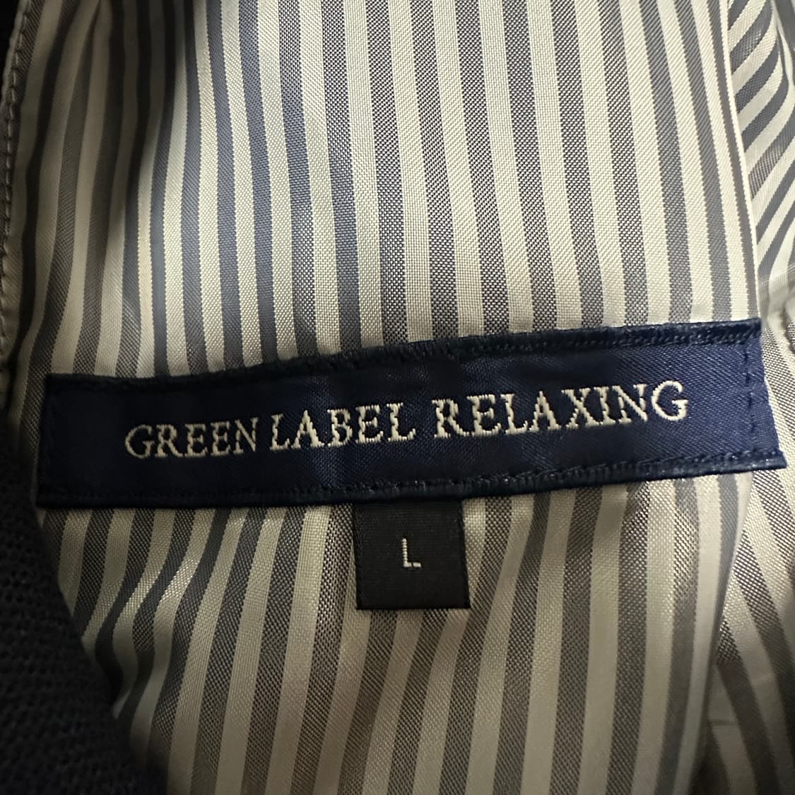 GREEN LABEL RELAXING gold button blazer 상품이미지4