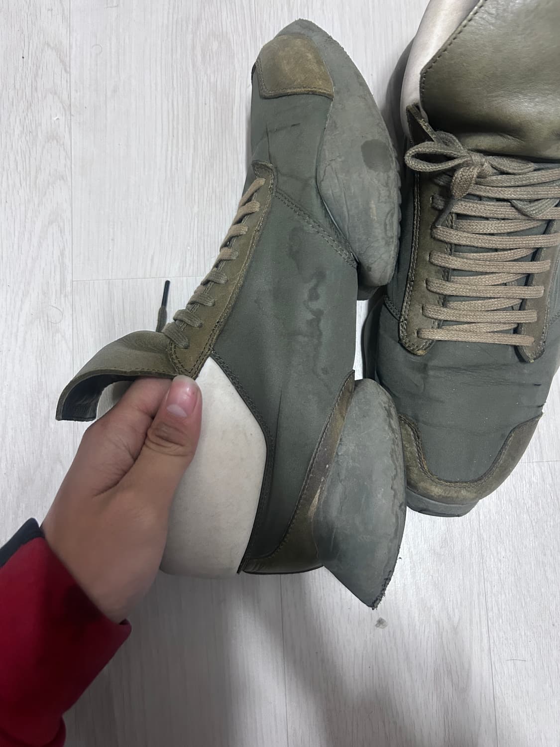 릭오웬스 x 아디다스 러너 7 275 상품이미지2