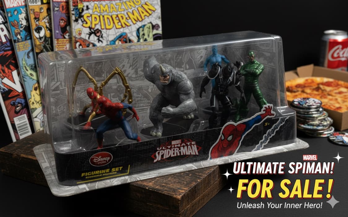 마블 얼티밋 스파이더맨 피규어 세트 판매합니다 상품이미지1