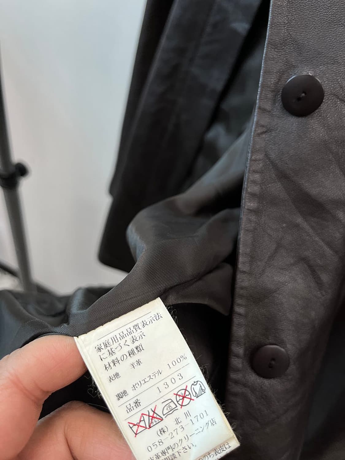 여) 발망 클래식 가죽자켓  상품이미지6